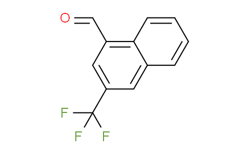 CAS No. 1261633-77-5, 2-(Trifluoromethyl)naphthalene-4-carboxaldehyde