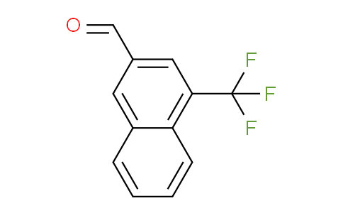 CAS No. 1261768-53-9, 1-(Trifluoromethyl)naphthalene-3-carboxaldehyde