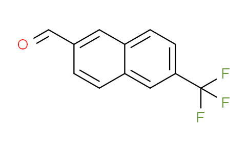 CAS No. 1261597-18-5, 2-(Trifluoromethyl)naphthalene-6-carboxaldehyde