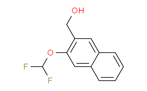 CAS No. 1261488-19-0, 2-(Difluoromethoxy)naphthalene-3-methanol
