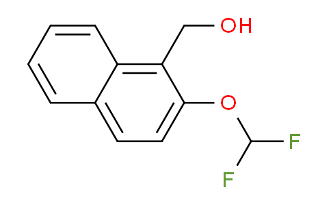 CAS No. 834885-12-0, 2-(Difluoromethoxy)naphthalene-1-methanol