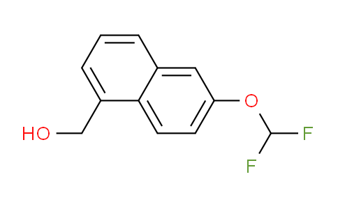 CAS No. 1261844-33-0, 2-(Difluoromethoxy)naphthalene-5-methanol