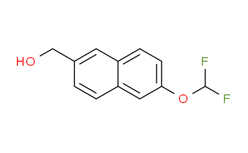 CAS No. 1261871-42-4, 2-(Difluoromethoxy)naphthalene-6-methanol