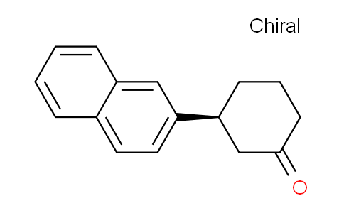 CAS No. 250782-41-3, (S)-3-(Naphthalen-2-yl)cyclohexanone