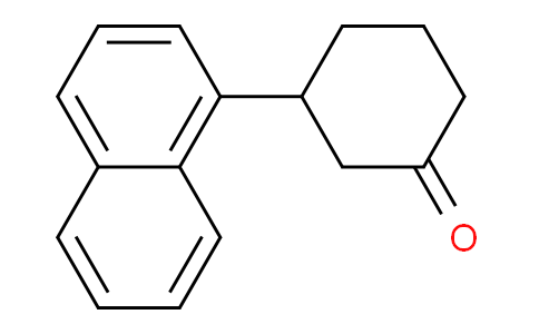 CAS No. 161496-96-4, 3-(Naphthalen-1-yl)cyclohexanone