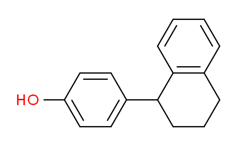CAS No. 3771-17-3, 4-(1,2,3,4-Tetrahydronaphthalen-1-yl)phenol
