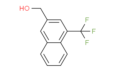 CAS No. 1261493-18-8, 1-(Trifluoromethyl)naphthalene-3-methanol