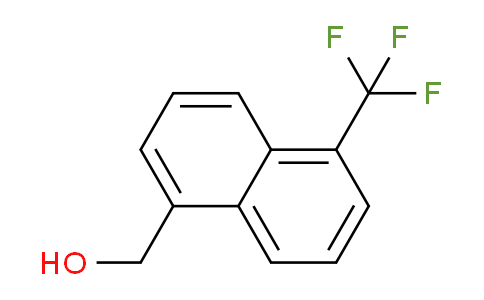 CAS No. 1261631-81-5, 1-(Trifluoromethyl)naphthalene-5-methanol