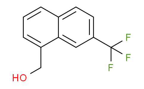 CAS No. 1261733-35-0, 2-(Trifluoromethyl)naphthalene-8-methanol