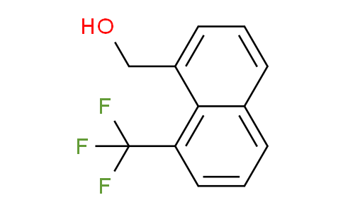 CAS No. 1261452-95-2, 1-(Trifluoromethyl)naphthalene-8-methanol