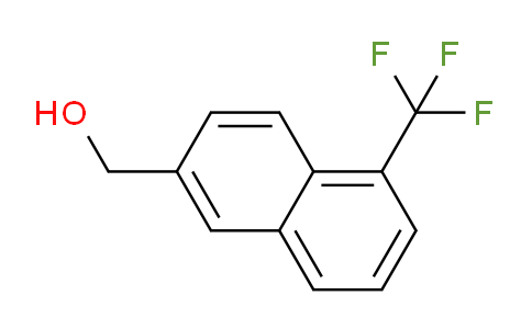 CAS No. 1261786-29-1, 1-(Trifluoromethyl)naphthalene-6-methanol