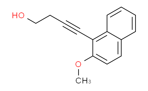 CAS No. 917894-57-6, 4-(2-Methoxynaphthalen-1-yl)but-3-yn-1-ol