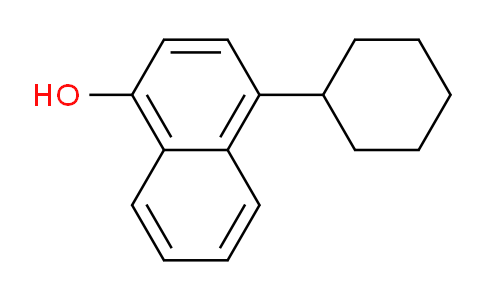 CAS No. 64598-36-3, 4-Cyclohexylnaphthalen-1-ol
