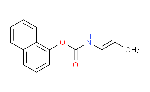 CAS No. 88309-47-1, Naphthalen-1-yl prop-1-en-1-ylcarbamate