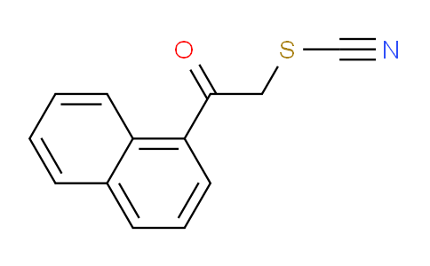 CAS No. 139679-35-9, 1-(Naphthalen-1-yl)-2-thiocyanatoethanone