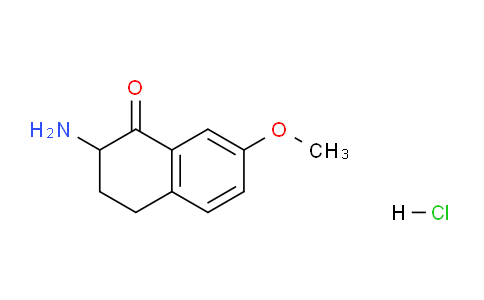 CAS No. 2472-16-4, 2-Amino-7-methoxy-3,4-dihydronaphthalen-1(2H)-one hydrochloride