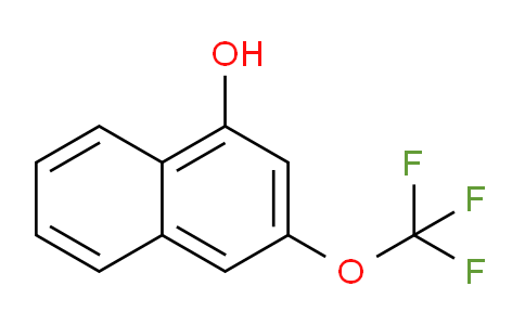 CAS No. 1261493-30-4, 2-(Trifluoromethoxy)-4-naphthol