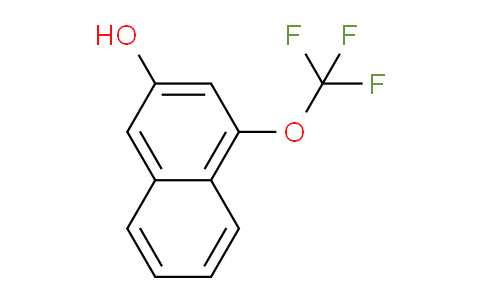 CAS No. 1261599-33-0, 1-(Trifluoromethoxy)-3-naphthol