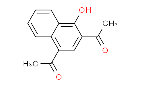 CAS No. 4711-62-0, 1,1'-(4-Hydroxynaphthalene-1,3-diyl)diethanone