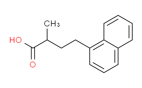 CAS No. 7498-80-8, 2-Methyl-4-(naphthalen-1-yl)butanoic acid
