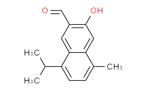 CAS No. 18478-73-4, 3-Hydroxy-8-isopropyl-5-methyl-2-naphthaldehyde