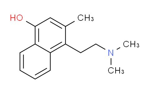 CAS No. 786582-22-7, 4-(2-(Dimethylamino)ethyl)-3-methylnaphthalen-1-ol