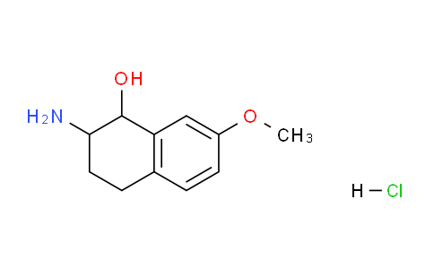 CAS No. 91247-12-0, 2-Amino-7-methoxy-1,2,3,4-tetrahydronaphthalen-1-ol hydrochloride