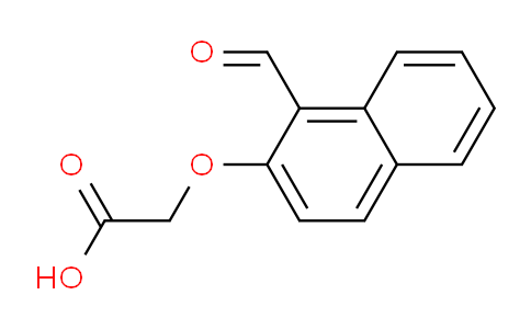 CAS No. 27855-91-0, 2-((1-Formylnaphthalen-2-yl)oxy)acetic acid