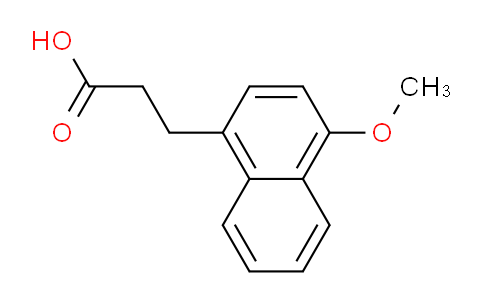 CAS No. 33189-02-5, 3-(4-Methoxynaphthalen-1-yl)propanoic acid