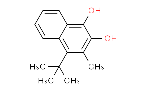 CAS No. 67535-20-0, 4-(tert-Butyl)-3-methylnaphthalene-1,2-diol