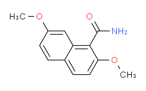 CAS No. 1706453-95-3, 2,7-Dimethoxy-1-naphthamide