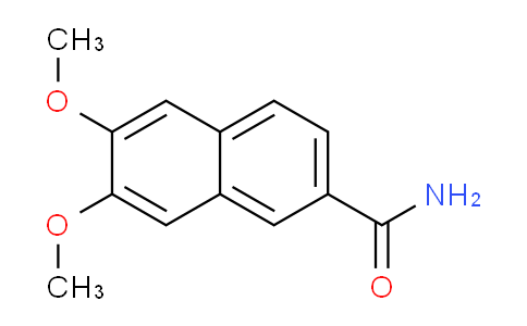 CAS No. 72337-27-0, 6,7-Dimethoxy-2-naphthamide