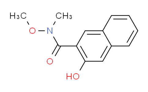 CAS No. 666734-60-7, 3-Hydroxy-N-methoxy-N-methyl-2-naphthamide