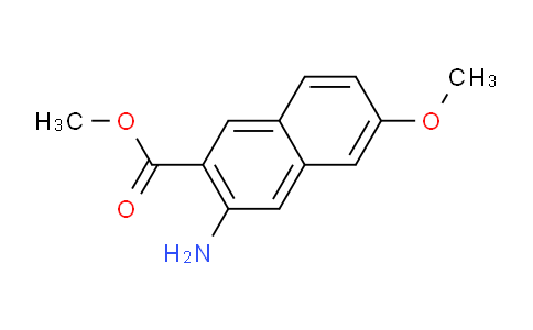 CAS No. 348618-08-6, Methyl 3-amino-6-methoxy-2-naphthoate