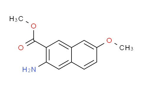 CAS No. 348618-09-7, Methyl 3-amino-7-methoxy-2-naphthoate