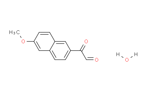 CAS No. 745783-88-4, 2-(6-Methoxynaphthalen-2-yl)-2-oxoacetaldehyde hydrate