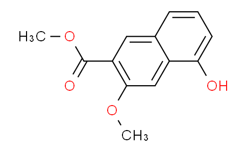 CAS No. 1341035-71-9, Methyl 5-hydroxy-3-methoxy-2-naphthoate