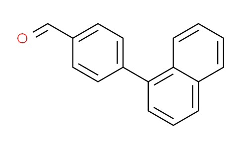 CAS No. 56432-18-9, 4-(Naphthalen-1-yl)benzaldehyde