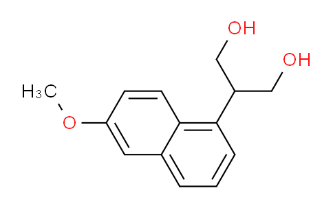 CAS No. 139293-28-0, 2-(6-Methoxynaphthalen-1-yl)propane-1,3-diol