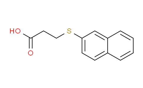 CAS No. 1141-45-3, 3-(Naphthalen-2-ylthio)propanoic acid