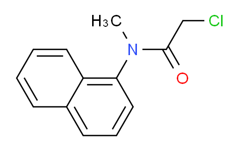 CAS No. 19576-09-1, 2-Chloro-N-methyl-N-(naphthalen-1-yl)acetamide