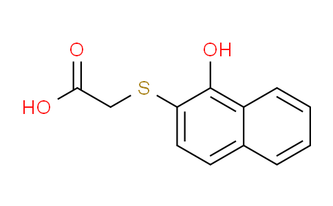 CAS No. 70730-57-3, 2-((1-Hydroxynaphthalen-2-yl)thio)acetic acid