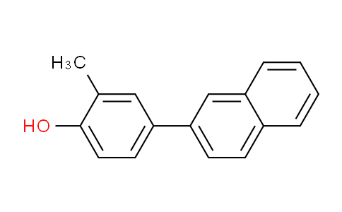 CAS No. 1261917-24-1, 2-Methyl-4-(naphthalen-2-yl)phenol