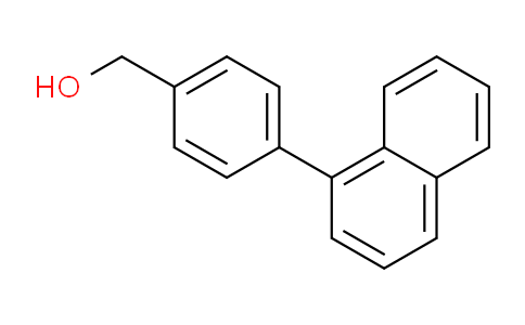 CAS No. 1365988-27-7, (4-(Naphthalen-1-yl)phenyl)methanol