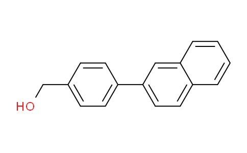 CAS No. 1365969-00-1, (4-(Naphthalen-2-yl)phenyl)methanol