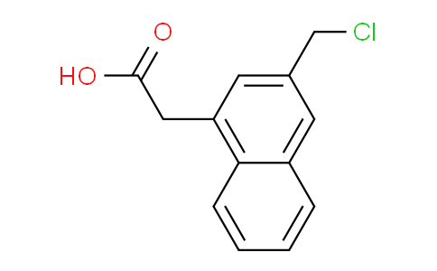 CAS No. 1261561-47-0, 2-(Chloromethyl)naphthalene-4-acetic acid