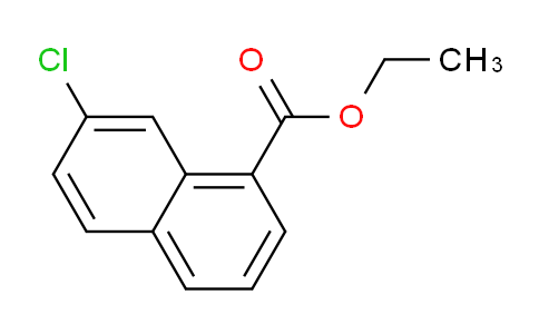 CAS No. 672911-90-9, Ethyl 7-chloro-1-naphthoate