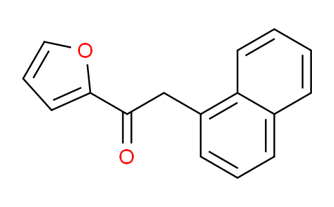 CAS No. 63753-54-8, 1-(Furan-2-yl)-2-(naphthalen-1-yl)ethanone