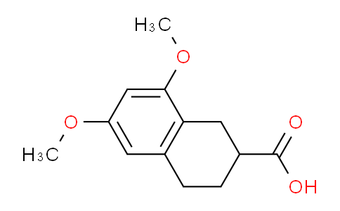 CAS No. 207862-88-2, 6,8-Dimethoxy-1,2,3,4-tetrahydronaphthalene-2-carboxylic acid