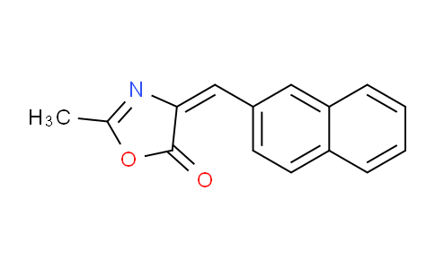 CAS No. 68100-02-7, 2-Methyl-4-(naphthalen-2-ylmethylene)oxazol-5(4H)-one